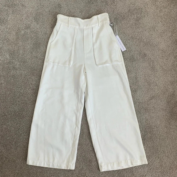 Young Fabulous & Broke Saidie Pants‎ - Size M (US 6-8) - White - NWT - Picture 4 of 12